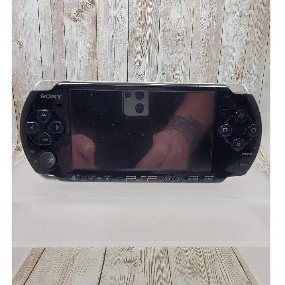 SONY PSP 3001 PlayStation Portable Black Console & Charger (For Parts or Repair)